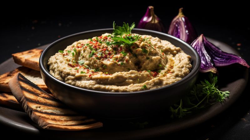 Melitzanosalata (Eggplant Dip)