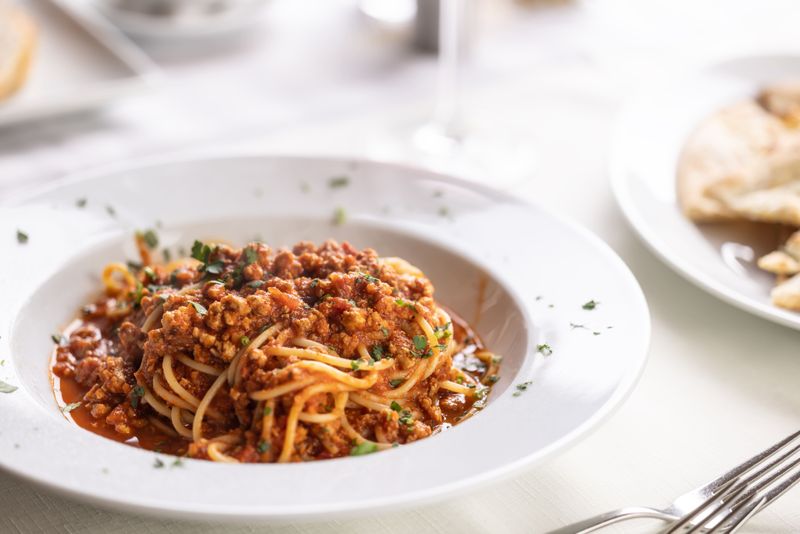 Pasta with Meat Sauce / Macaroni mai Kima