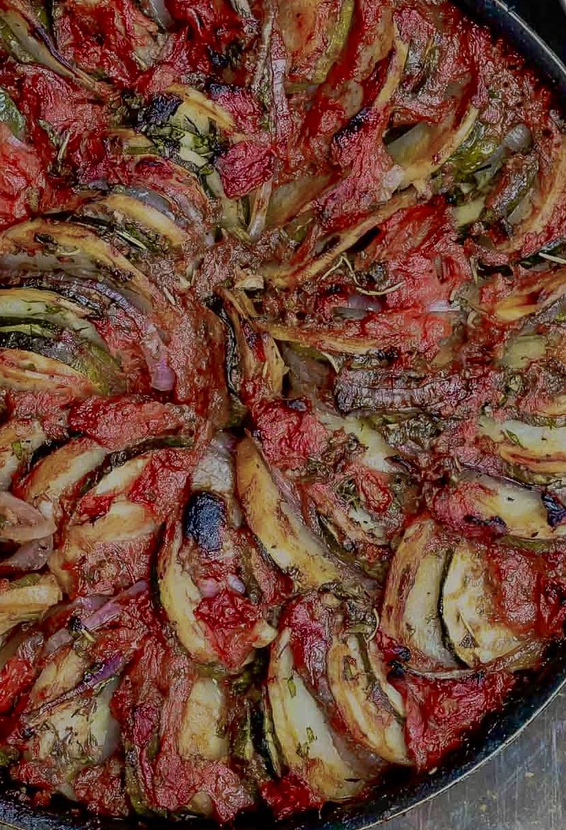 Briam: Traditional Greek Roasted Vegetables